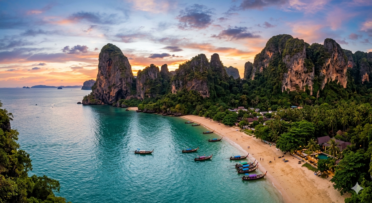 Thailand beach — a popular destination for expats seeking international health insurance coverage